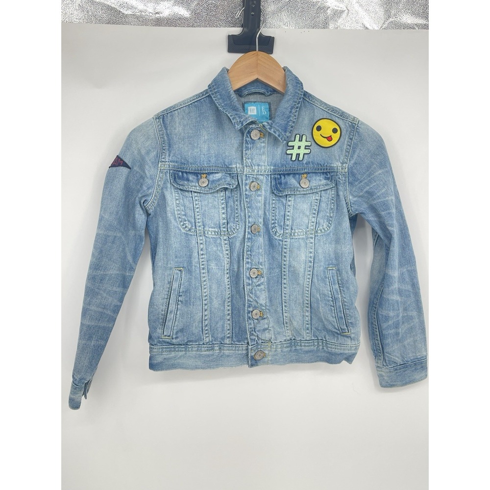 Gap Girls Jean Jacket size 14-16 Classic Style XL
